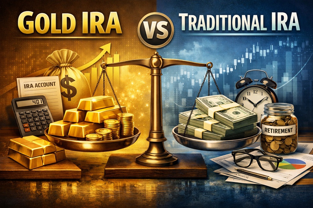 Gold IRA vs Traditional IRA